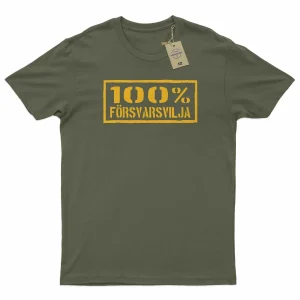 100% försvarsvilja | T-shirt