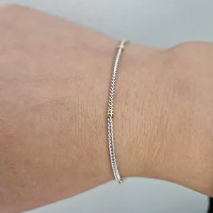 18k Vitguld Armband