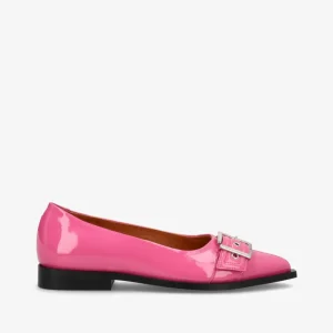 MUST - Ballerina - Pink lak læder