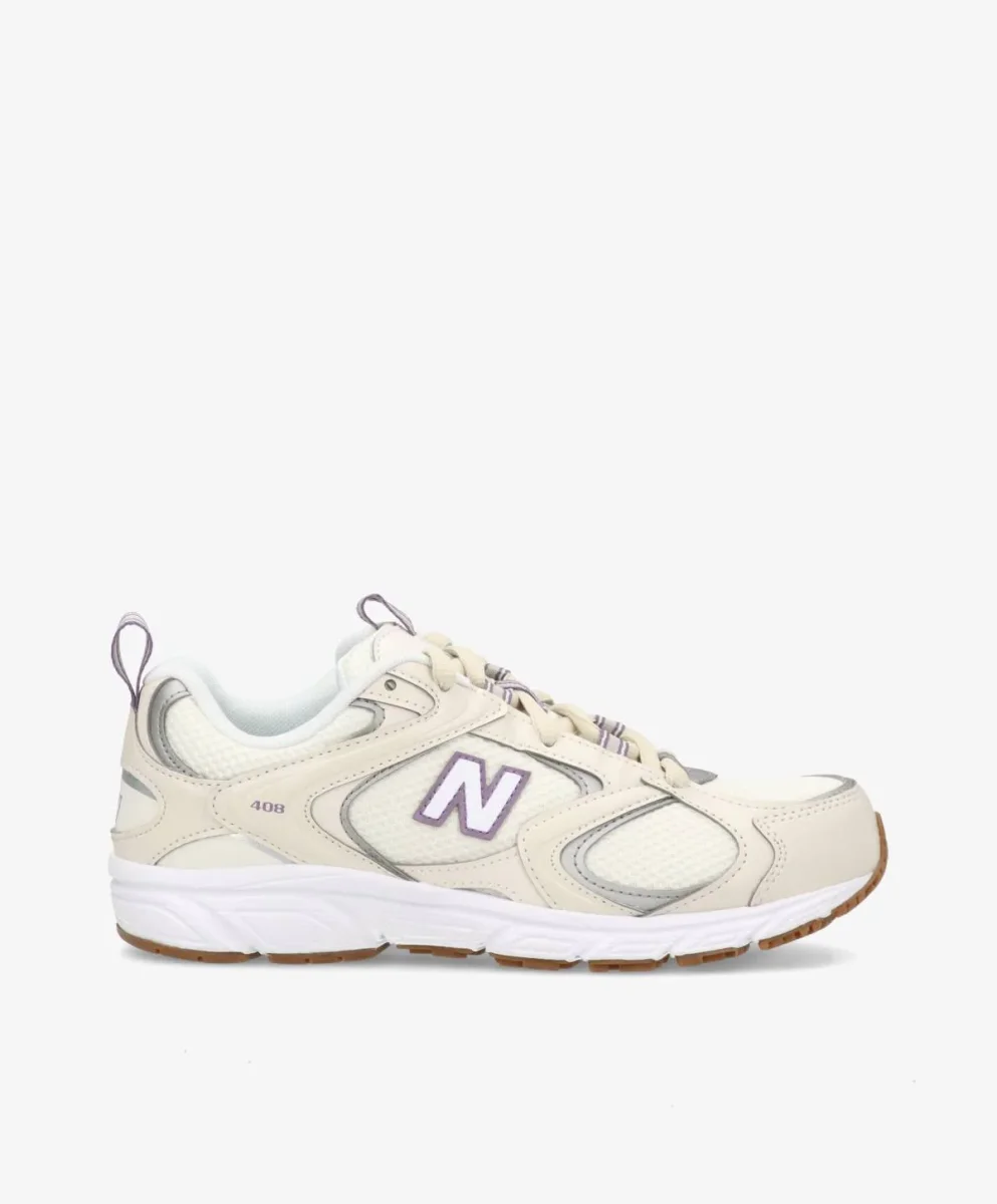 U40840J - Sneakers Dame - Beige/Lilla - Bild 2