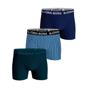 3-pack Björn Borg Blue Boys boxershorts