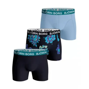 3-pack Björn Borg Boys boxershorts i blå färger
