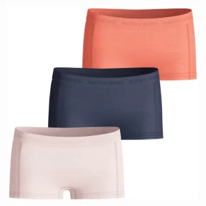3-pack Björn Borg Mini Shorts för tjejer