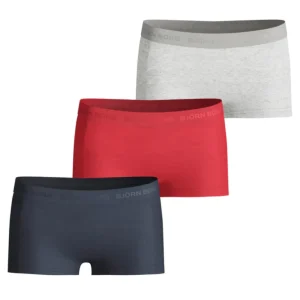 3-pack Björn Borg Mini Shorts för tjejer