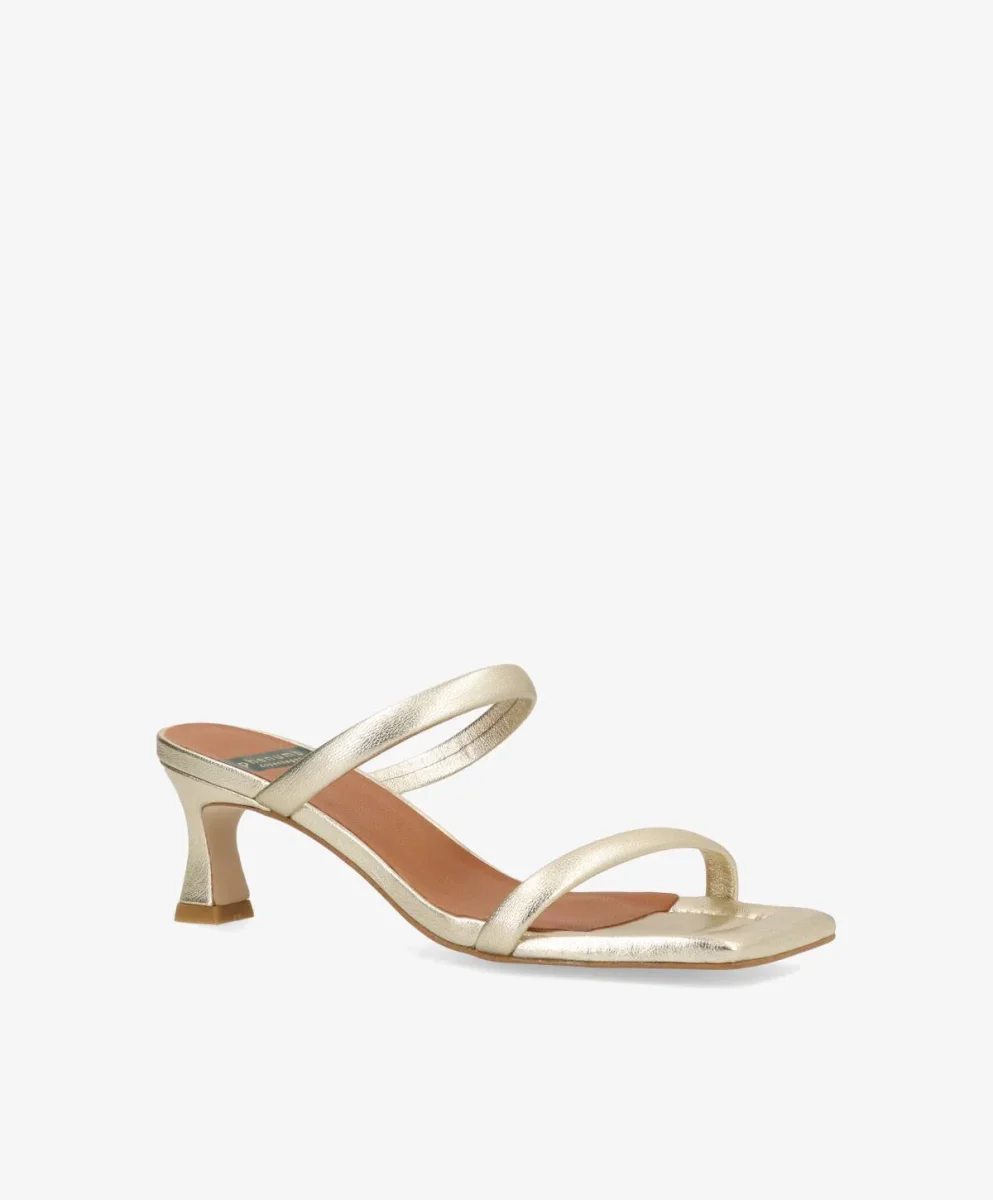 ENJOY - Dame Sandal - Guld - Bild 3
