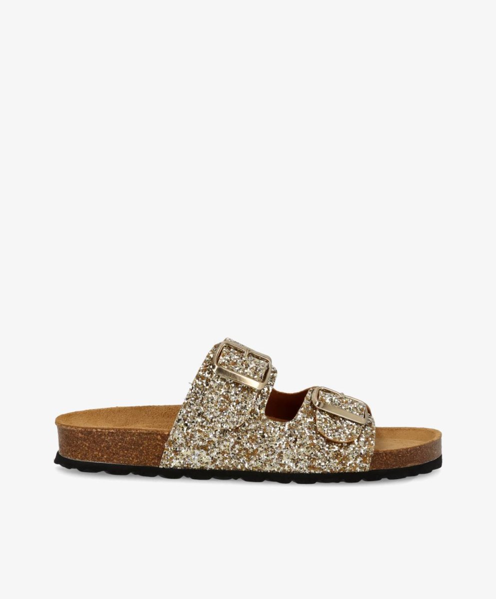 FIONA G - Dame Sandal - Guld - Bild 2