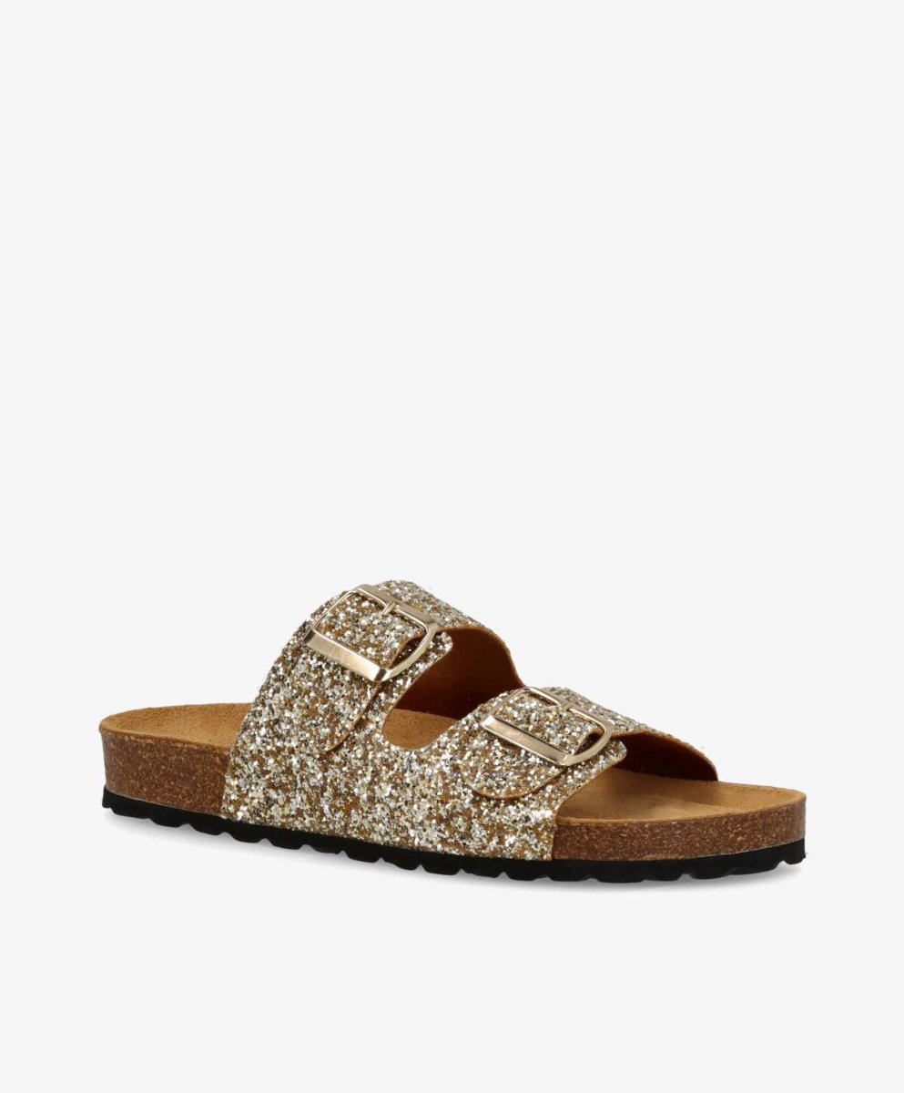 FIONA G - Dame Sandal - Guld - Bild 3