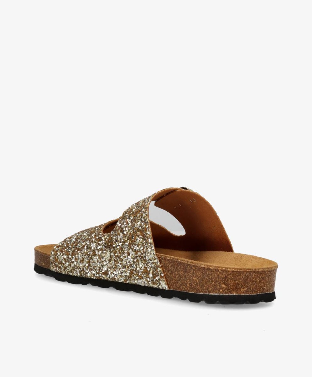 FIONA G - Dame Sandal - Guld - Bild 5