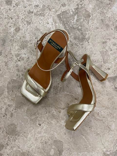 EPOKE - Dame Sandal - Guld - Bild 7