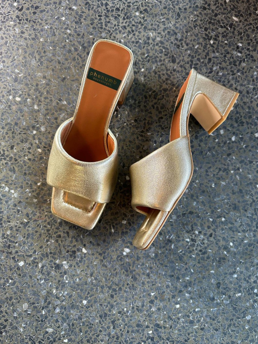 ESSENCE - Dame Sandal - Guld - Bild 7