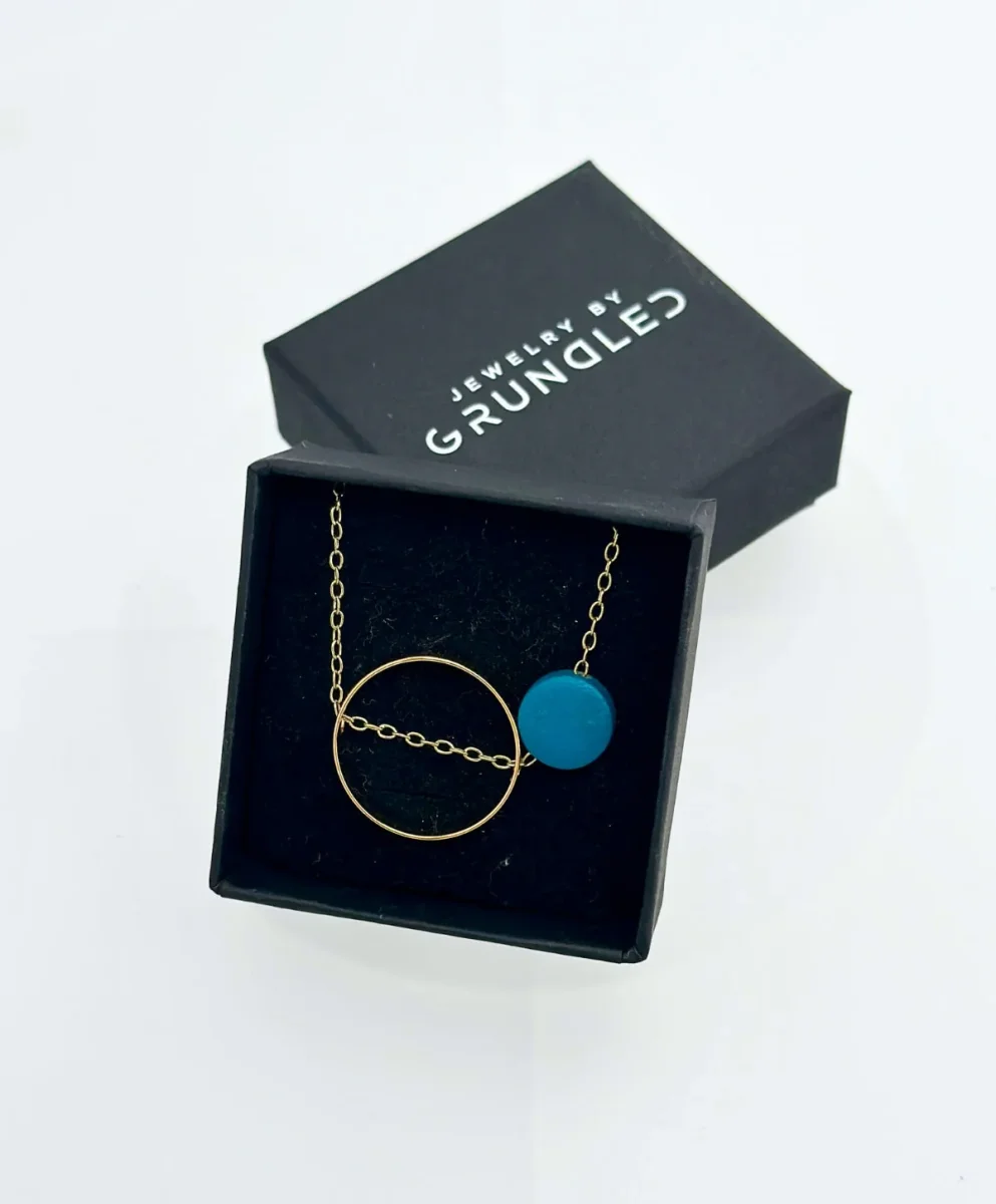 NICO - Halskæde - Blå - Bild 3