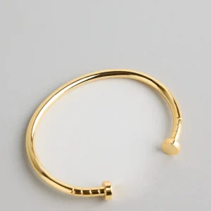 The Alaïa Gold-Plated Bracelet : Gold