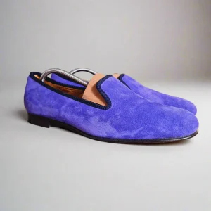 Albert Plain Purple (11,5) Crockett & Jones