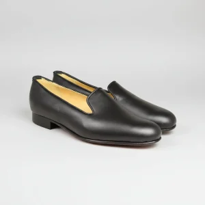 Albert Slipper Black Calf, Bowhill & Elliott