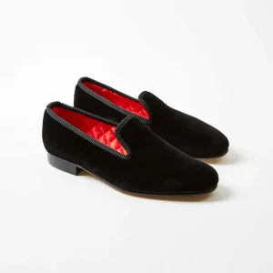 Albert Slipper Plain Black, Bowhill & Eliott
