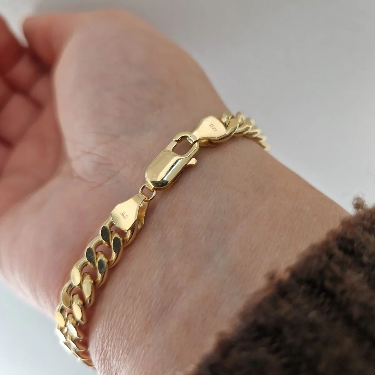Armband pansar 18k guld - Bild 4