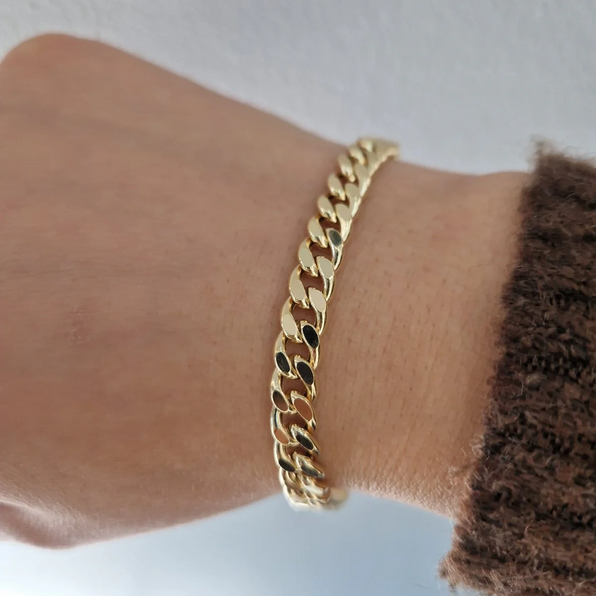 Armband pansar 18k guld - Bild 3