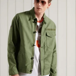Armégrön Superdry herrjacka