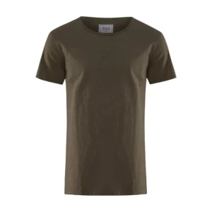 Armégrön WAS Vegas T-shirt i Raw Look