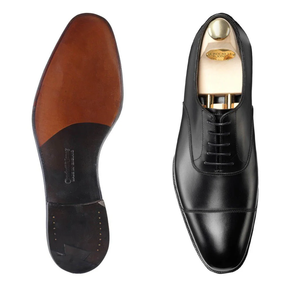 Audley Oxford, Black Calf, Crockett & Jones - Bild 3