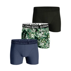 Björn Borg 3-Pack Boxer Shorts Blå - Army - Mønster