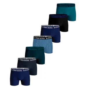 Björn Borg 7-pack Drenge Core Boxer Shorts I Blå Farver