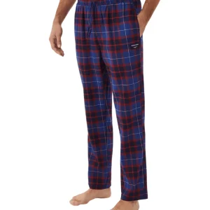 Björn Borg Blå Flannel Pyjamas Bukser