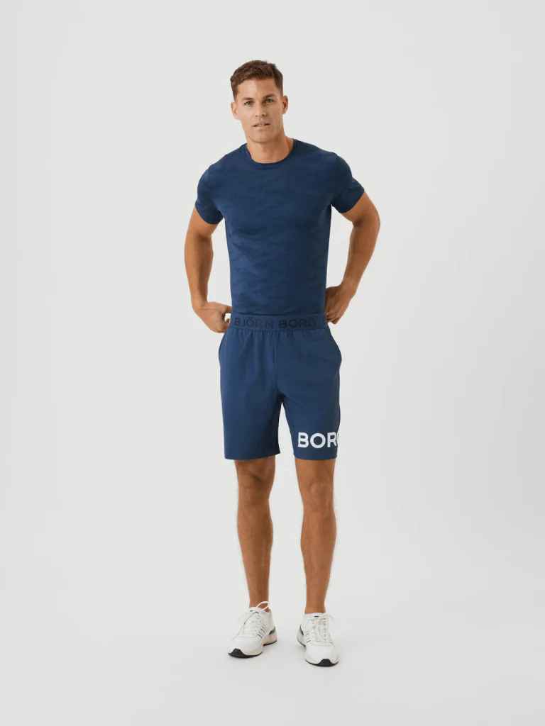 Björn Borg Blå Performance Shorts - Bild 3