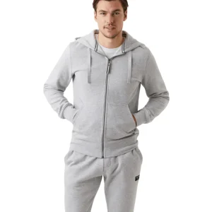 Björn Borg Lysegrå Zip Hoodie