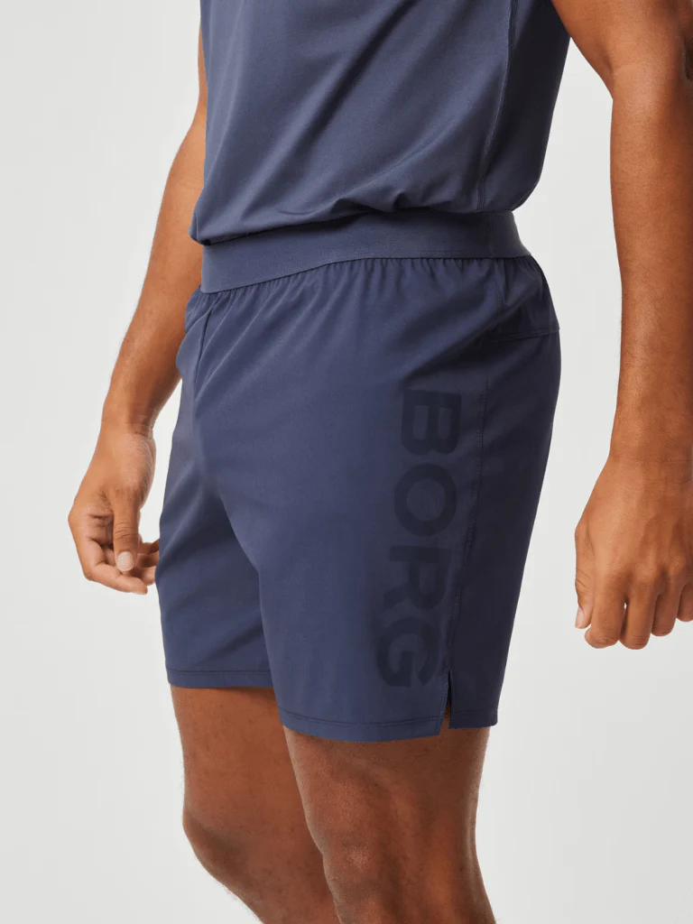 Björn Borg Støvet Blå Performance Pocket Shorts - Bild 2