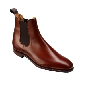 Bonnie Chelsea Boot, Chestnut Calf, Crockett & Jones