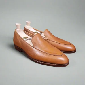 Cannes Tan Milled Calf (8,5E) Crockett & Jones