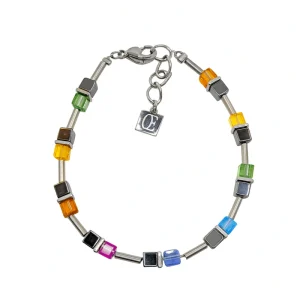 Coeur De Lion armband färgad - Kristaller