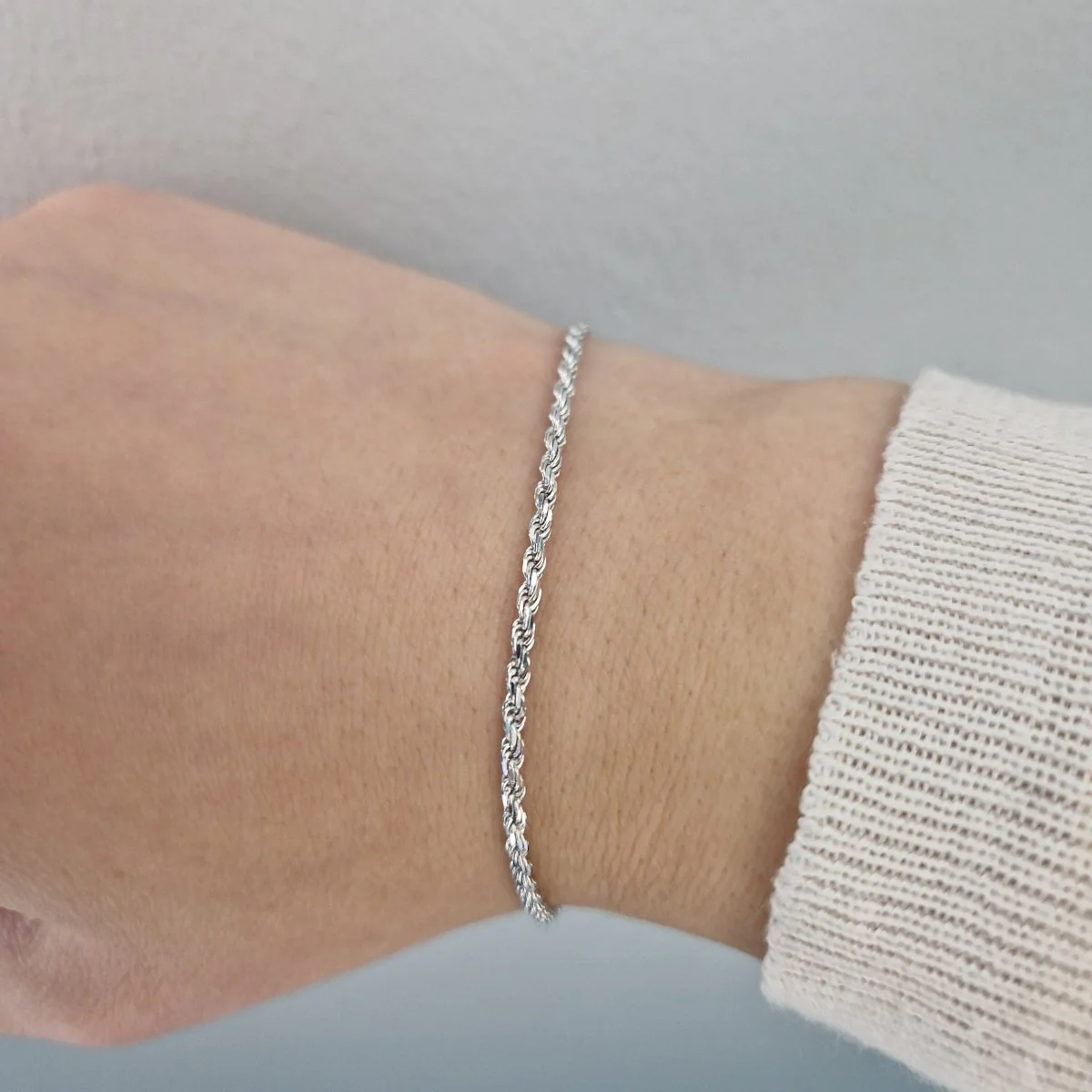 Cordell armband 8-kantig 18k vitguld - Bild 2