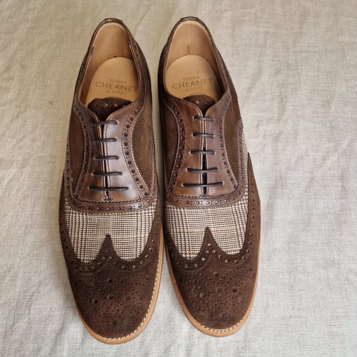 Ernest II Mocha/Plough/Deans Suede (8,5F & 9F) Joseph Cheaney & Sons - Bild 3