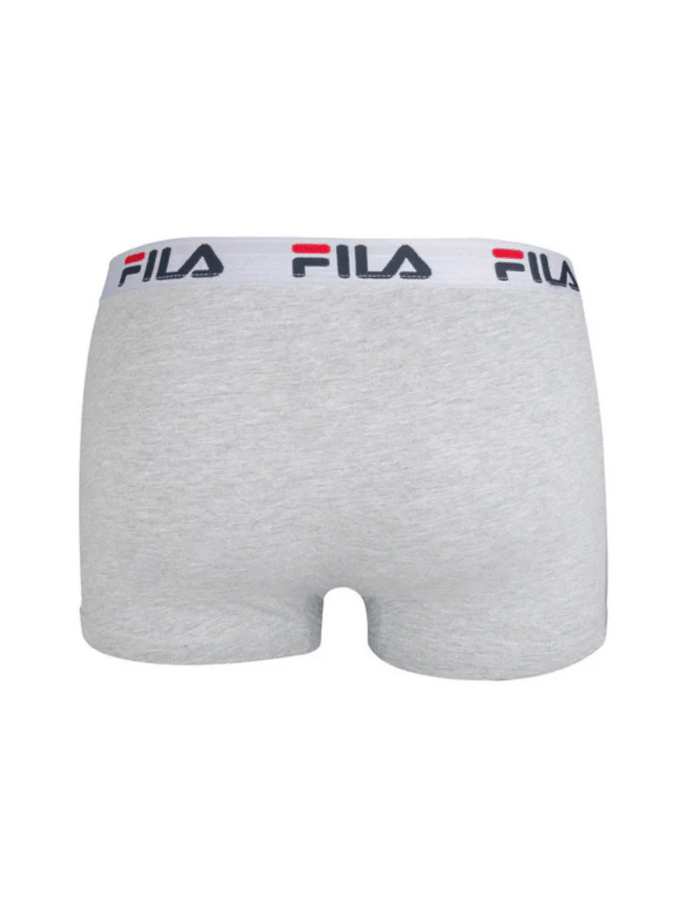 FILA Grå Contrast Logo Boxershorts 2 Pack - Bild 3