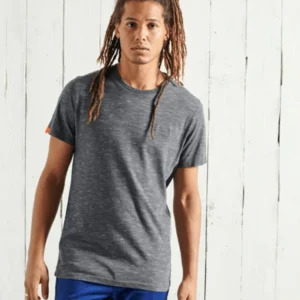 Grå Superdry Vintage T-shirt för män