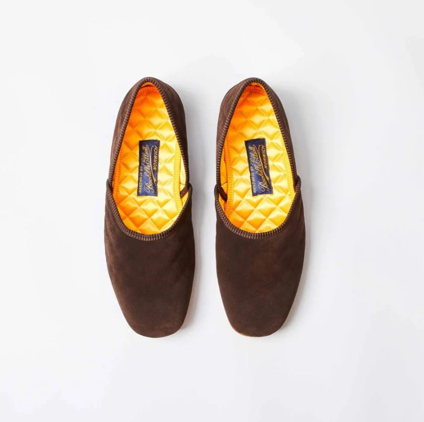 Grecian Slipper, Chocolate Suede, Bowhill & Eliott - Bild 3