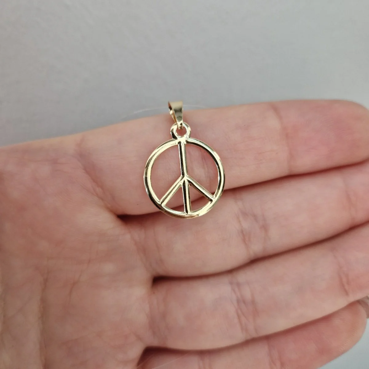 Hänge Peace 18k guld - Bild 2