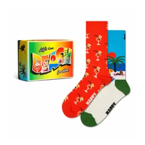 Happy Socks 2-Pack Strand Gaveæske Til Ham