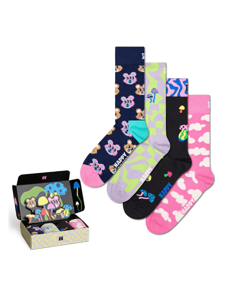 Happy Socks 4-Pack Wonderland Gaveæske Til Ham - Bild 2
