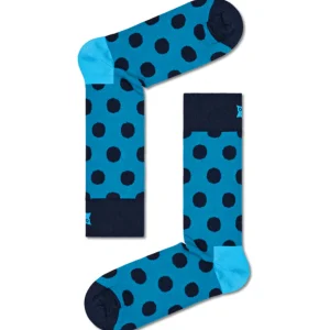 Happy Socks Dot Strømpe i Petroleumsfarvet