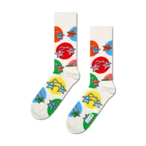 Happy Socks Offwhite Elton John Strømpe Til Ham & Hende