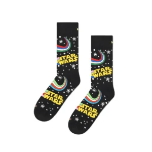 Happy Socks Sort STAR WARS Strømpe Til Ham