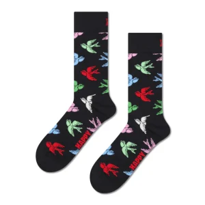 Happy Socks Sort Svale Strømpe Til Ham
