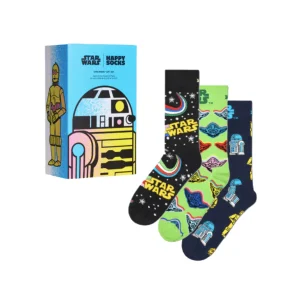 Happy Socks STAR WARS 3-Pack Gaveæske Til Ham