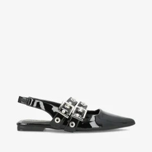 STRADA - Slingback - Sort - Dame