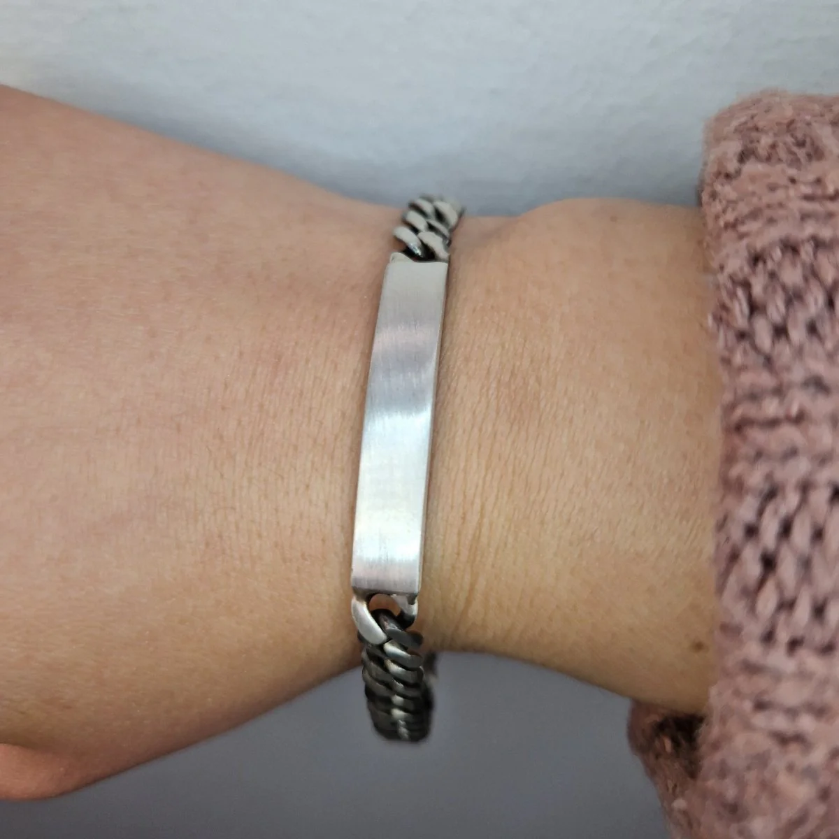 ID-Armband pansar oxiderad - Bild 2