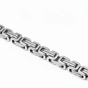 Kejsarlänk armband i stål