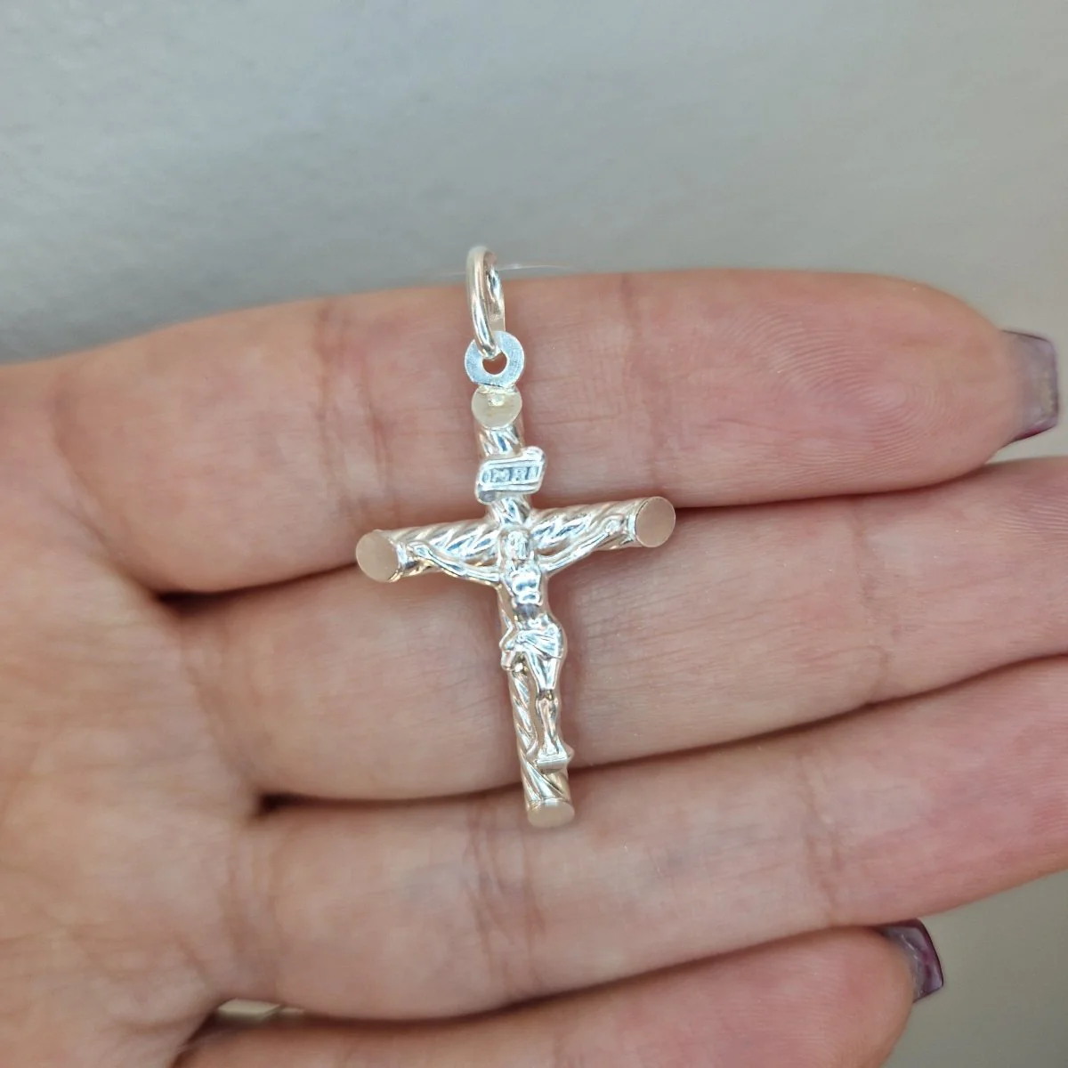 Kors med Jesus vridet mönster - Bild 3